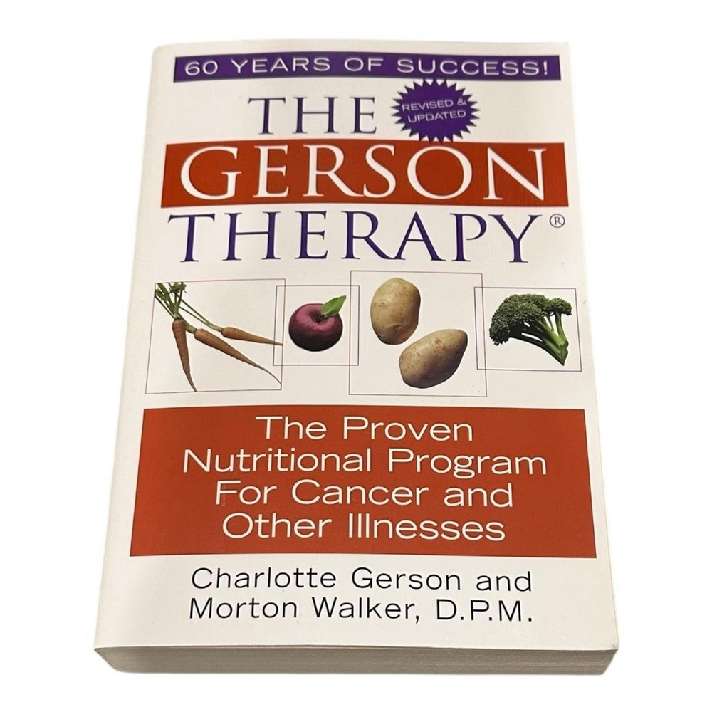 The Gerson Therapy Charlotte Gerson Morton Walker Paperback Cancer Nutrition